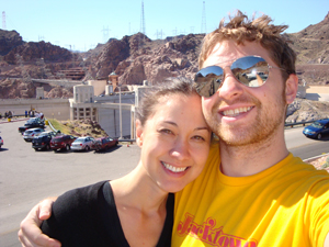 With Darren at the Hoover Dam